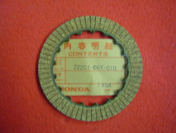 Disque garni d'embrayage HONDA C70 C70M CD70 ST70 70-89 22201-087-010
