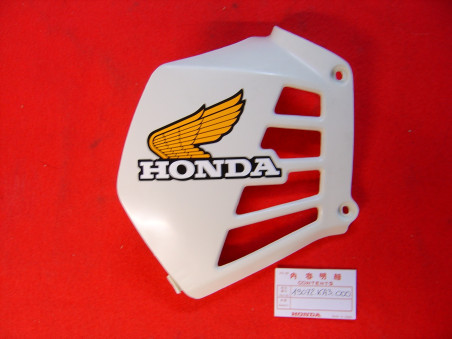 Ouïe Radiateur Gauche Honda CR125RB 81 - Réf 19072KA3000