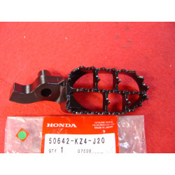 Repose-pied gauche Honda CR125R CR250R 00/01 - Réf. 50642KZ4J20