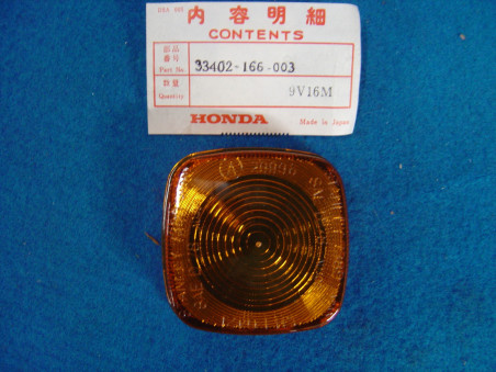 Cabochon Clignotant Avant Honda MB50 CB125 XL125 33402-166-003