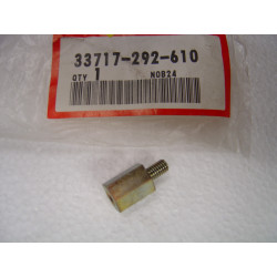 Embout fileté feu AR rond CB125 CB250 CB350 Honda – Réf. 33717292610