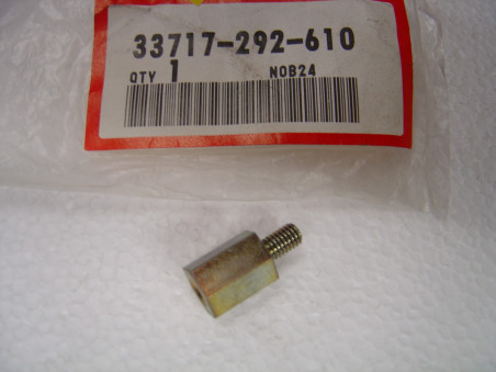Embout fileté feu AR rond CB125 CB250 CB350 Honda – Réf. 33717292610