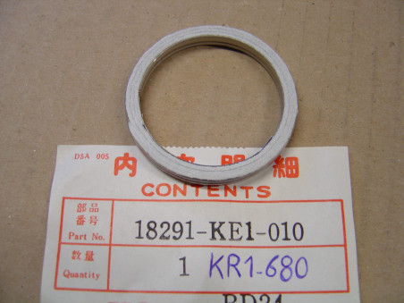 Joint d'échappement Honda MTX125RW 87-90 – Réf. 18291KE1010