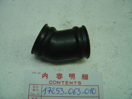 Manchon caoutchouc filtre à air Honda PC50 PS50 PF50 – Réf. 17253-063-010