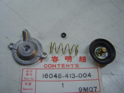 Kit membrane d'enrichissement CB400T/T2 CB400N CM400AZ/TZ HONDA 16048-413-004