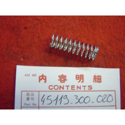 Ressort vis réglage support étrier Honda CB350F CB750F – Réf. 45119300020