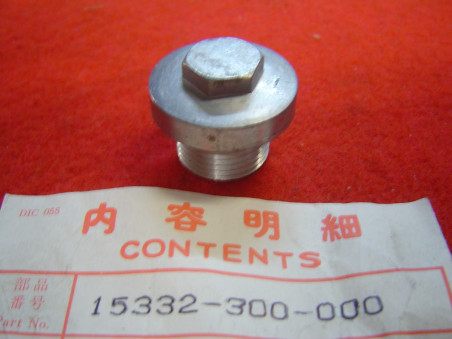 Bouchon Carter Aluminium Honda CB750 CB650 CB550 CB400 CB350 - 15332300000