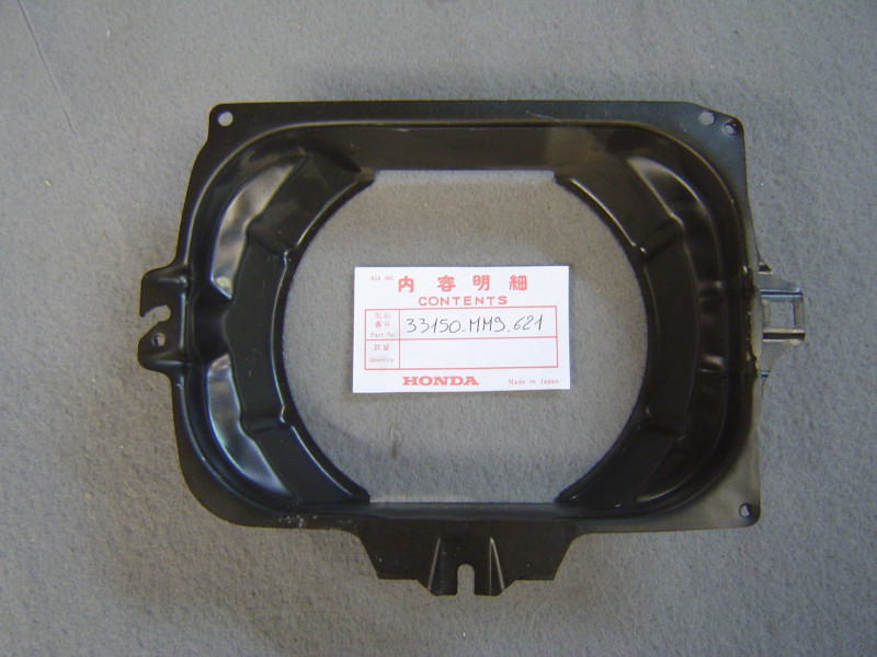 Tôle fixation optique phare Honda XL600V 87-93 – Réf. 33150MM9621