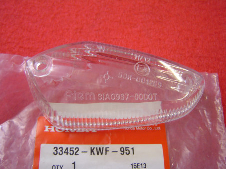 Cabochon Clignotant Avant Honda CBF125 2009-2013 | Réf. 33452KWF951