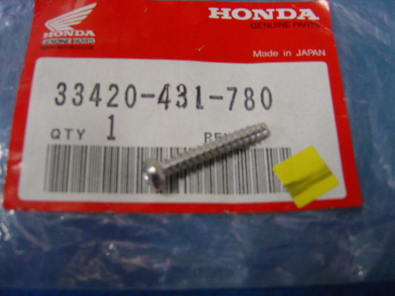 Vis clignotant Honda 4x25mm - Réf. 33420431780