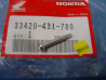 Vis clignotant Honda 4x25mm - Réf. 33420431780