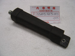 Support clignotant AR de MTX50SC plus livrable Honda idem 33605GC5013