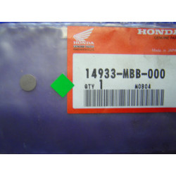 Pastille Réglage Soupape Honda 9.48mm / 2.00mm - Réf. 14933MBB000