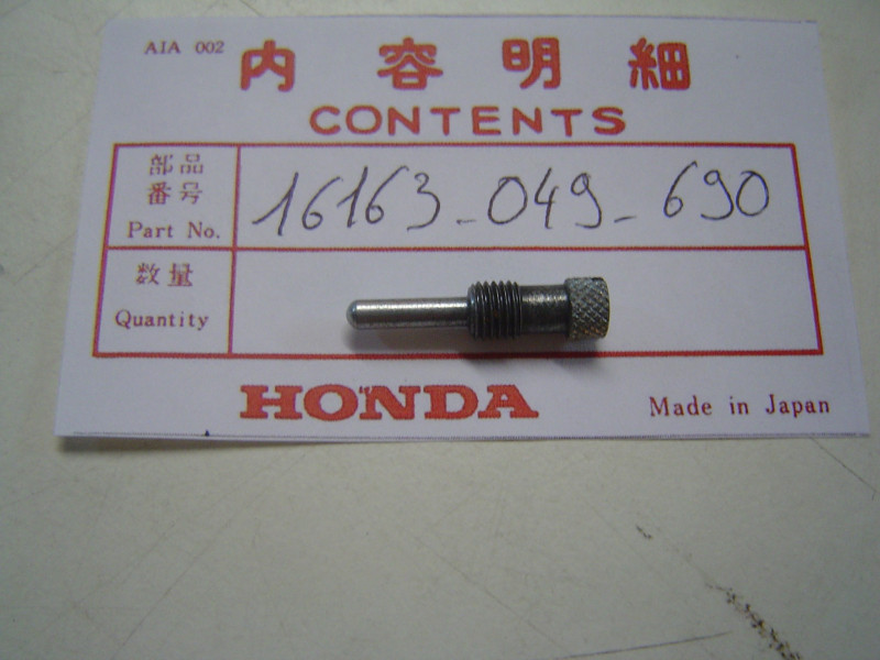 Vis réglage ralenti Honda C310 C311 C320 CB50M | 16162049690