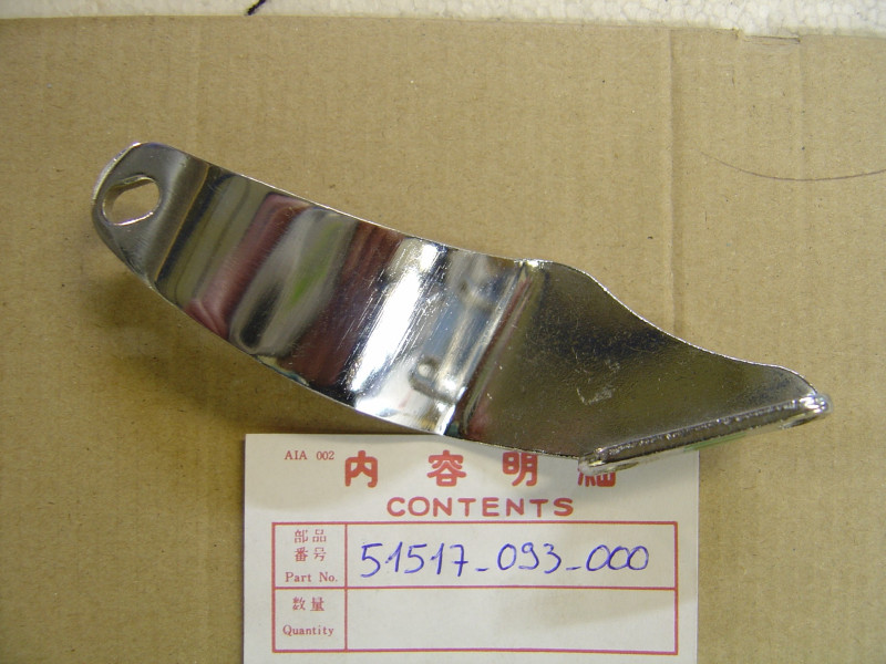 Support phare gauche Honda PF50 PS50 PC50 - Réf. 51517093000