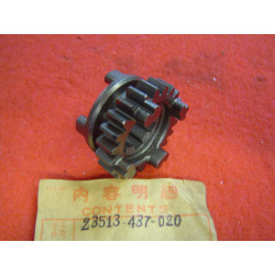 Pignon baladeur 22dts arbre sortie Honda XL125S 82-87