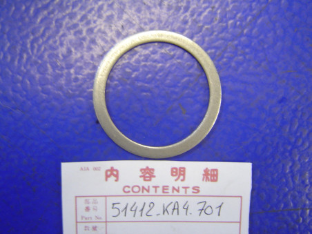 Rondelle sous joint de fourche Honda CR – Réf. 51412KA4701