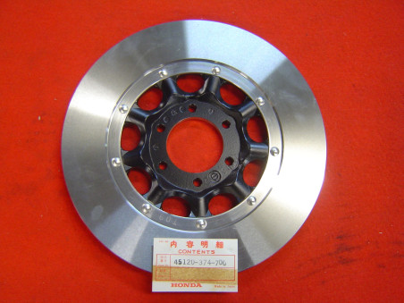 Disque frein avant Honda CB500T CB550F - Réf. 45120374700