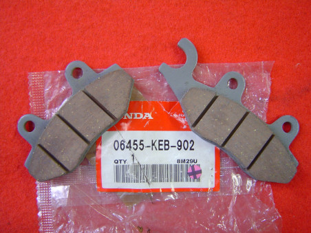 Plaquettes frein avant Honda CMX250 Rebel - 06455KEB902