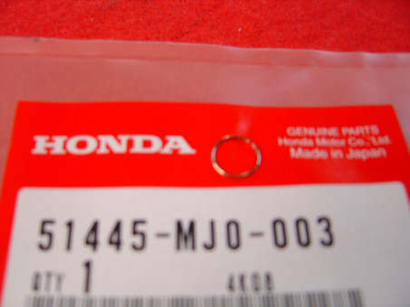 Jonc d'arrêt anti-plongée fourche Honda CBR600F CBR1000F