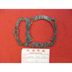 Joint d'embase Honda XR200A 80 - Réf. 12191446650