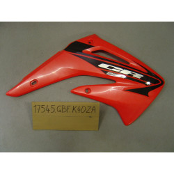 Flanc carénage droit Honda CR85R 2005 - Réf. 17545GBFK40ZA