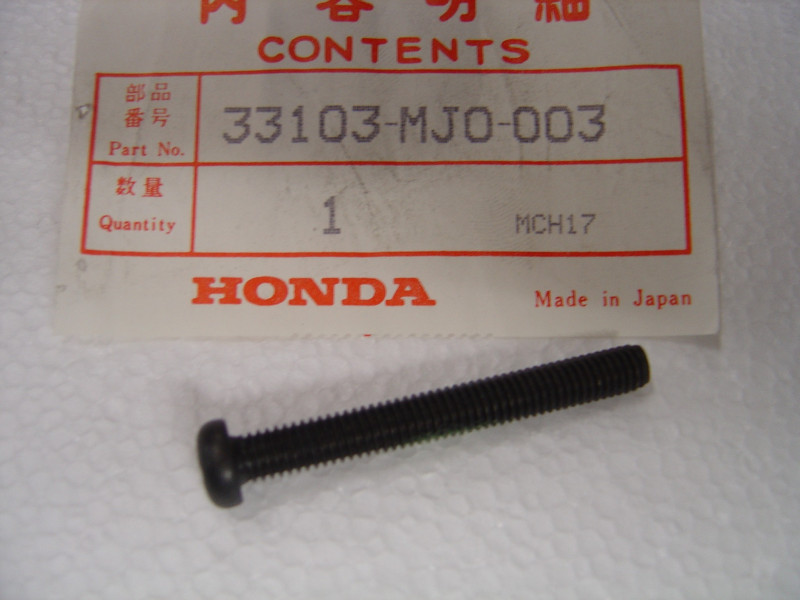 Vis montage phare Honda VFR750R GL1500 - Réf. 33103MJ0003