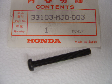 Vis montage phare Honda VFR750R GL1500 - Réf. 33103MJ0003