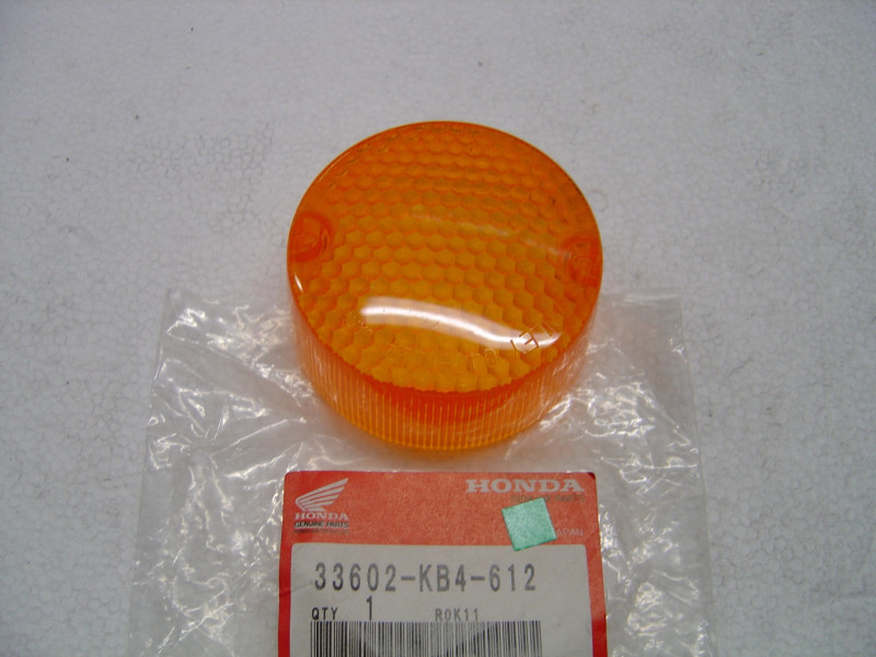 Cabochon Clignotant AR Droit Honda CG125 95 - Réf. 33602KB4612