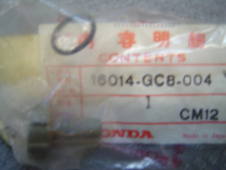 Chapeau Carburateur Honda NH80 SJ50 SFX50 SRX50 | 16014GC8004