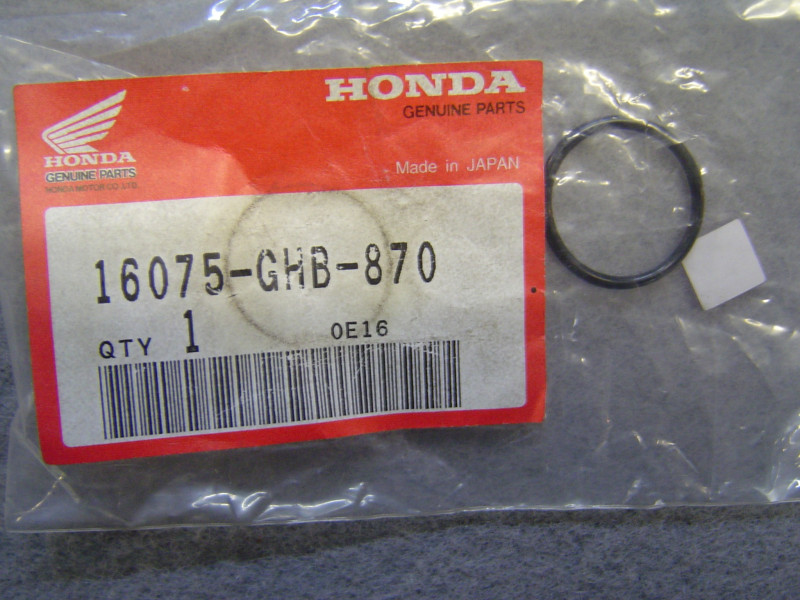 Joint torique D20.6x1.9 de pipe d'admission de Z50J XR70 97/03
