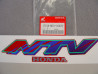 Autocollant réservoir Honda NTV650 R110 – Réf. 17516MZ6300ZB