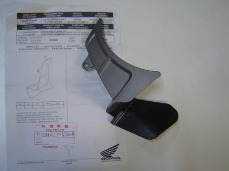 Protection Couronne Roue AR Titanium Honda CB1000R 08-12
