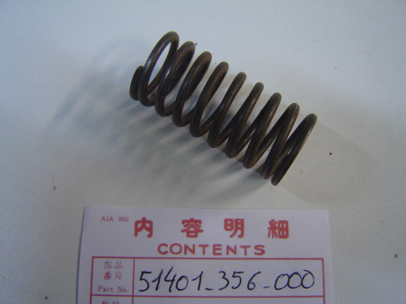 Ressort supérieur de fourche Honda XL250K3 XL350 - Réf. 51401356000