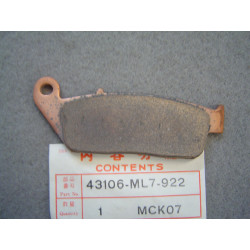 Plaquette Frein AR B Nissin Honda VFR750 88-89 | 43106ML7922