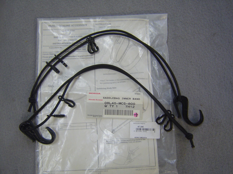 Kit Sandow Intérieur Valise Honda ST1300 - Réf. 08L45MCS800