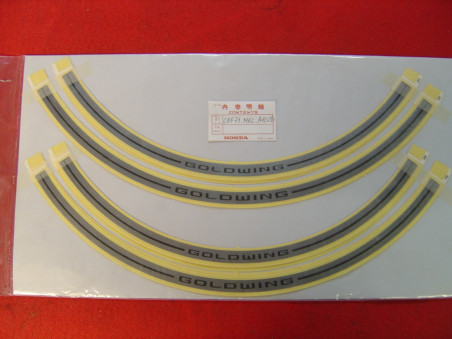 Kit Autocollants Jante Honda Goldwing GL1800 2018-2020 08F71MKCA10ZB