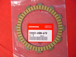 Disque garnis d'embrayage de CRF250R 04/07