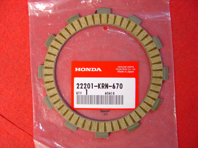 Disque Garni Embrayage Honda CRF250R 04/07 - 22201KRN670