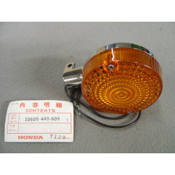Clignotant AR droit Honda CX500C B - Réf. 33600449609