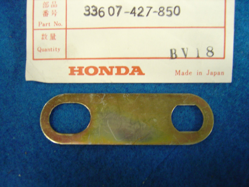 Tôle Ressort Clignotant AR Honda XL125S 1980/82 - Réf 33607-427-850