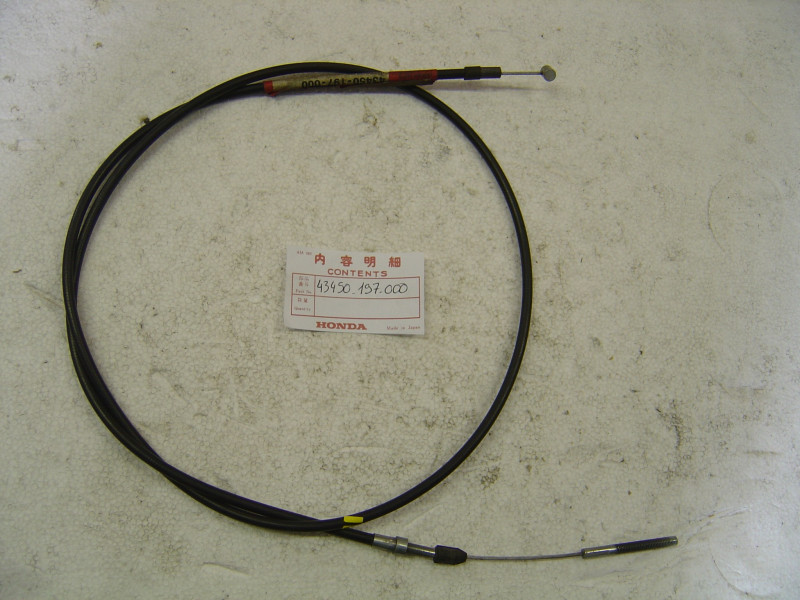 Câble Frein Arrière Honda PX50 PX50R - Réf. 43450197000
