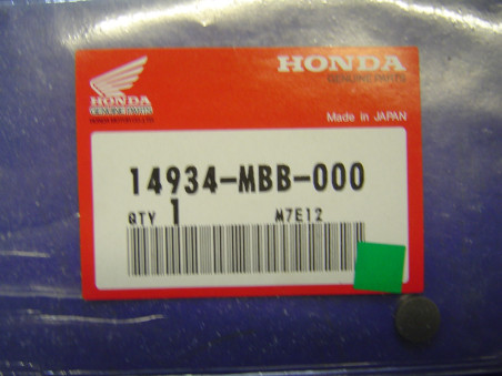 Pastille réglage soupape Honda 9.48mm 2.025mm - Réf. 14934MBB000