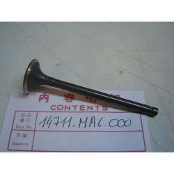 Soupape d'admission Honda CBX400F F2 - Réf 14711MA6000