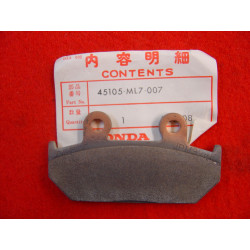 Plaquette frein avant Honda - Réf. 45105ML7007