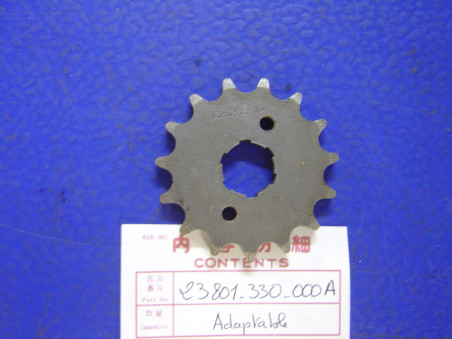 Pignon Sortie Boîte 15 Dents Honda 125 - Réf 23801330000A