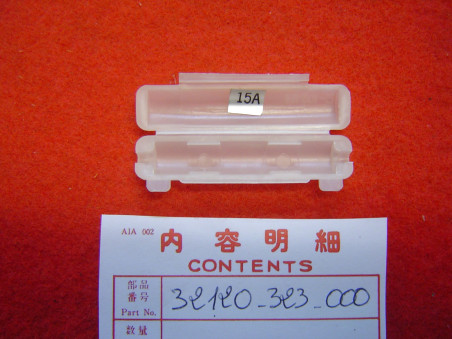 Porte-fusible 15A Honda CB500F CB350F CB125K5 - Réf. 32120323000