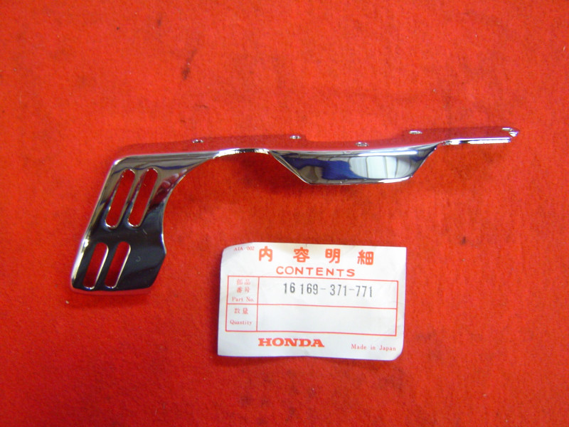 Garniture chromée droite Honda GL1000 – Réf. 16169371771