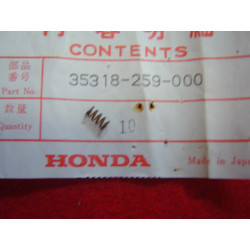 Ressort bouton poussoir commodo Honda CB SL - Réf. 35318259000