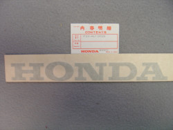 Autocollant réservoir gauche Honda VFR750FG 86 – Réf. 17531ML7300ZB